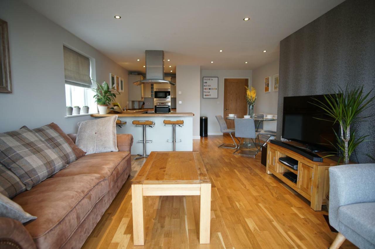 Ferienwohnung Ocean Views 3 New Quay Exterior foto